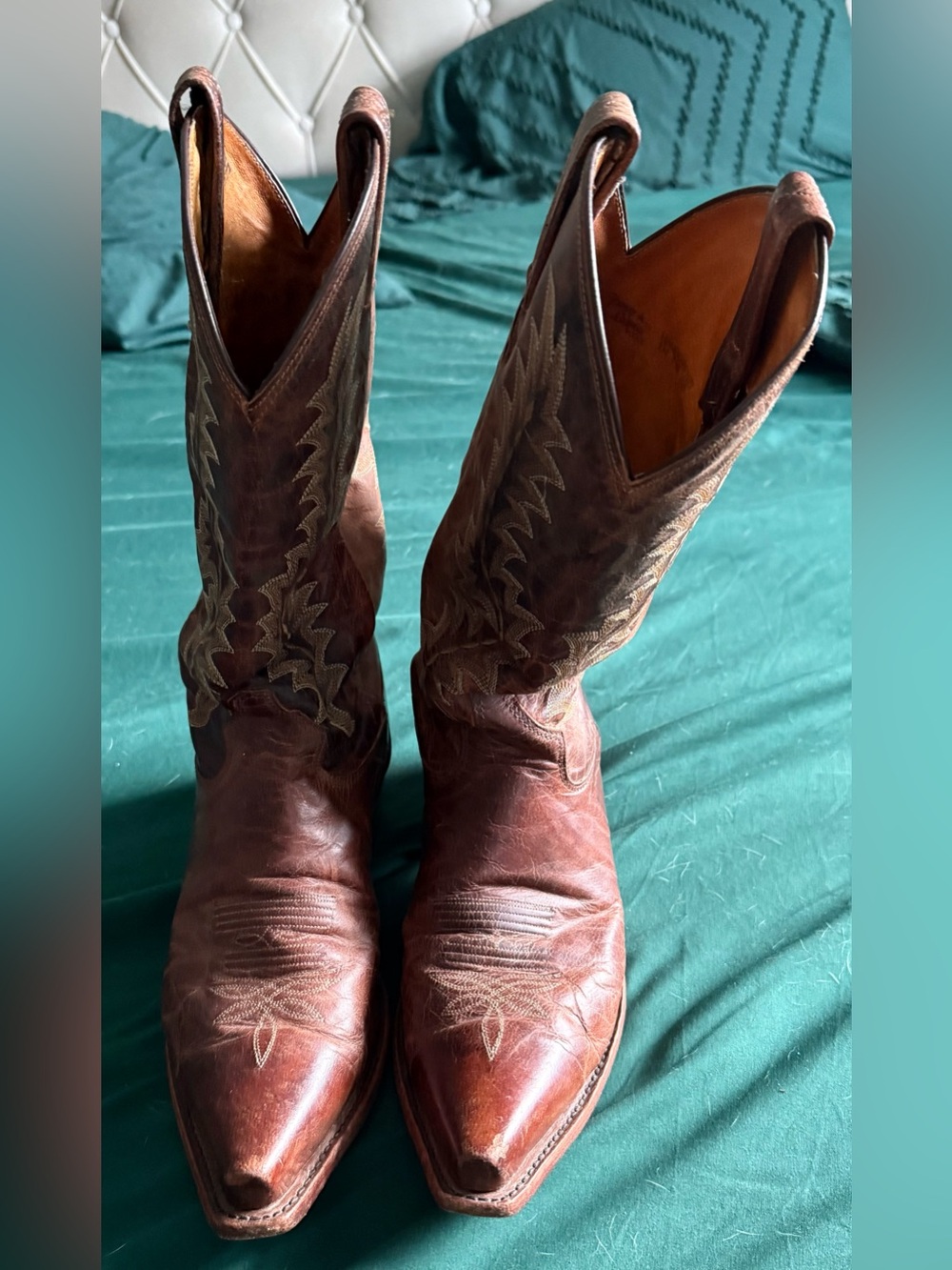 Tony Lama 10D Snip Toe Boots (Imperfects)